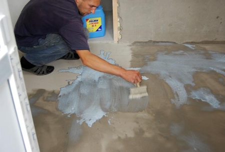 Підготовка бетонної і деревяної підлоги до укладання плитки