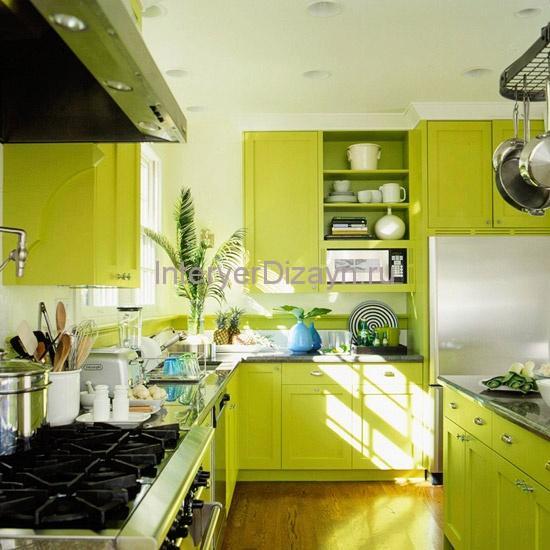 Колірна гамма вашої кухні, впливає з різних сторін