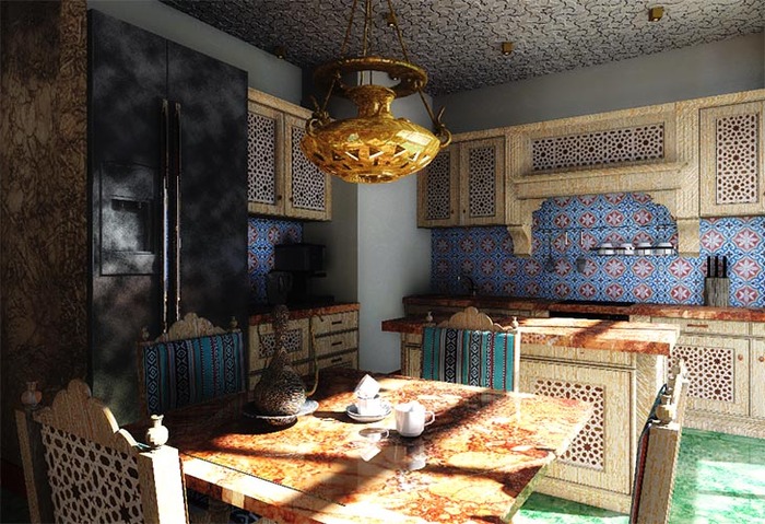 Кухня в арабському стилі: тисяча і один спосіб створити затишок