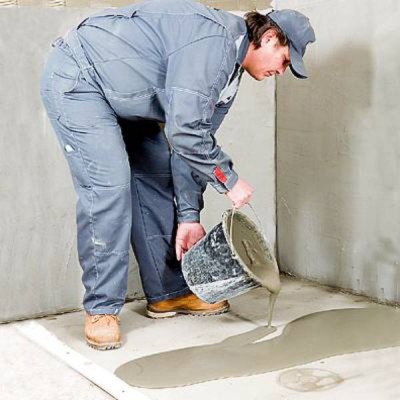 Ремонт бетонної стяжки своїми руками: прибираємо вибоїни, тріщини і відшарування