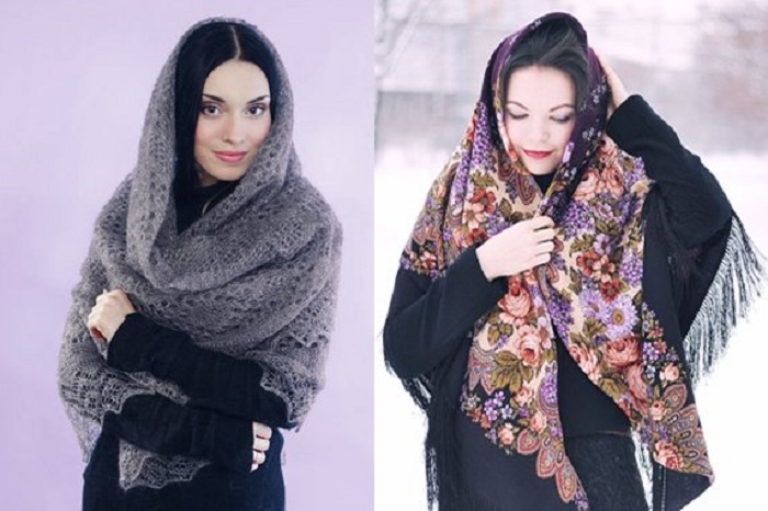 Поверх платка была надета. Платок на голову зимой. Красивые платки на голову. Теплый палантин на голову. Теплые платки на голову зимой.