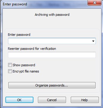 Як поставити пароль на архів Winrar?