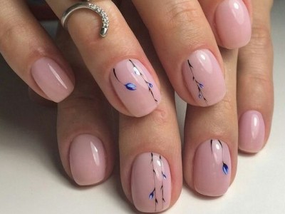 Гілочки на нігтях: фото трендового манікюру