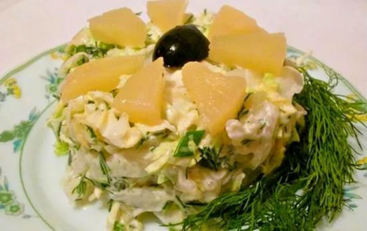 Пекінська капуста салати рецепти прості – легкість приготування