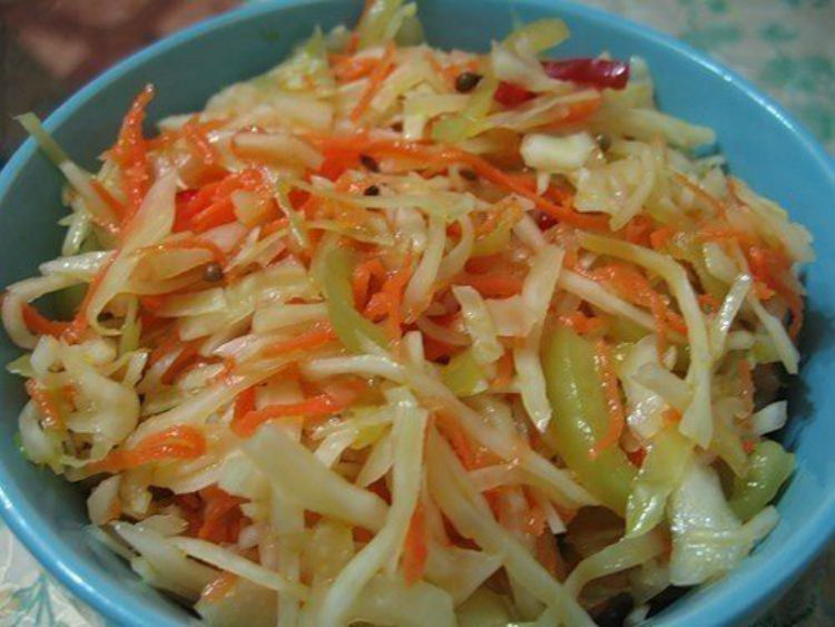 «Вітамінний» салат з капустою: корисне зобовязана бути смачним