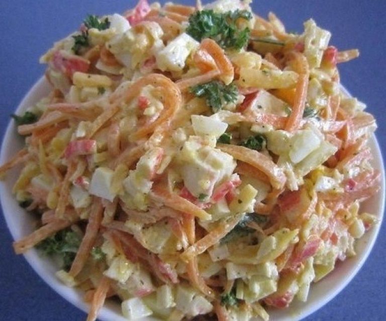 Смачний салат «Захват»: рецепт з корейською морквою