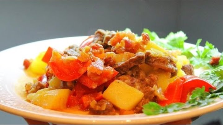 Салат з мясом і картоплею – смачно і дуже ситно