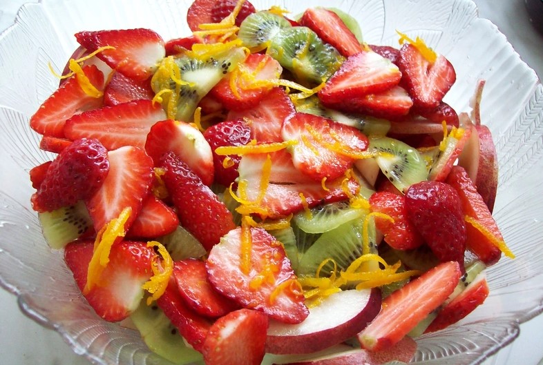 Як зробити фруктовий салат в домашніх умовах з овочами