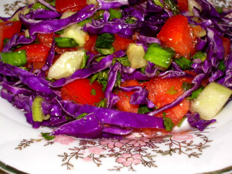 Червонокачанна капуста свіжа – рецепти салатів