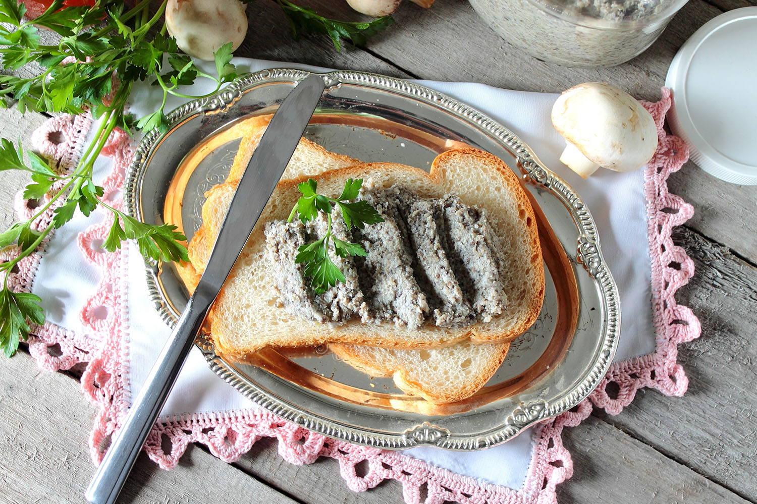 Грибная кухня паштет