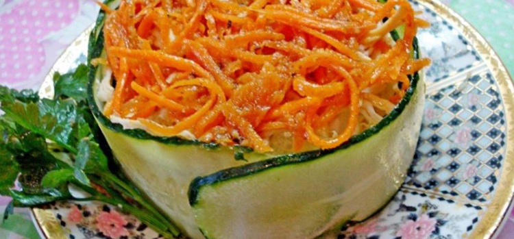Корейські салати з огірків: незвичайне смакове поєднання