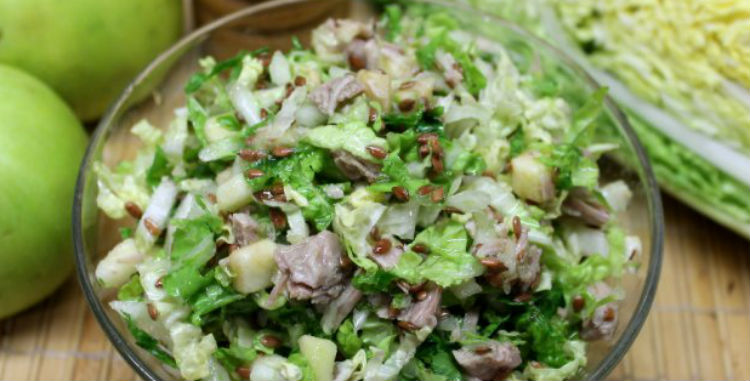 Пекінська капуста салати рецепти прості – легкість приготування
